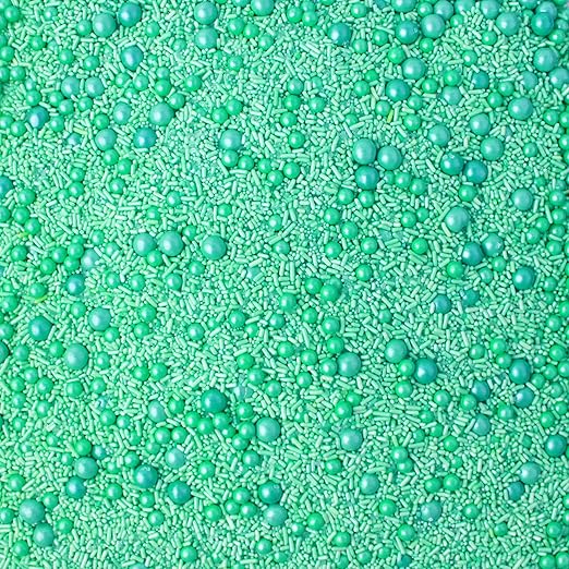 Mint Sprinkle Mix Beach Ocean Party Colorful Sprinkles