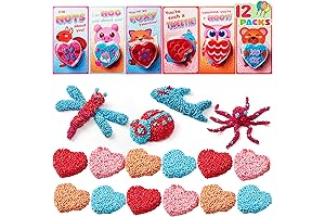 JOYIN Valentine's Fun Foam Beads Classroom Exchange