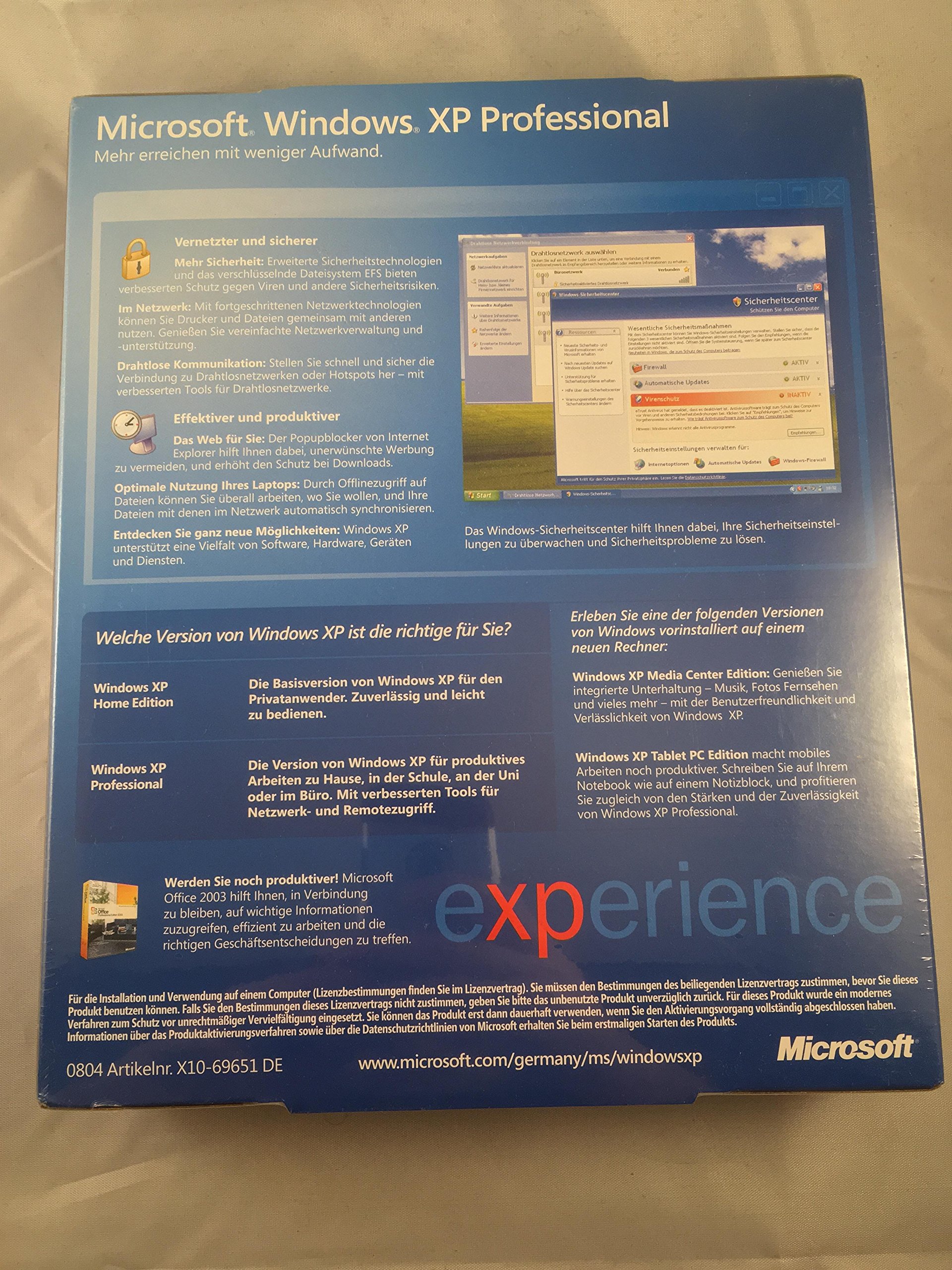Windows XP Professional SP2