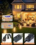 Outdoor String Lights Waterproof, 54FT Dimmable Patio Lights with 15+1 Shatterproof Edison Bulbs, 2700K LED Connectable Hanging String Light for Outside, Backyard, Garden, Gazebo, Deck