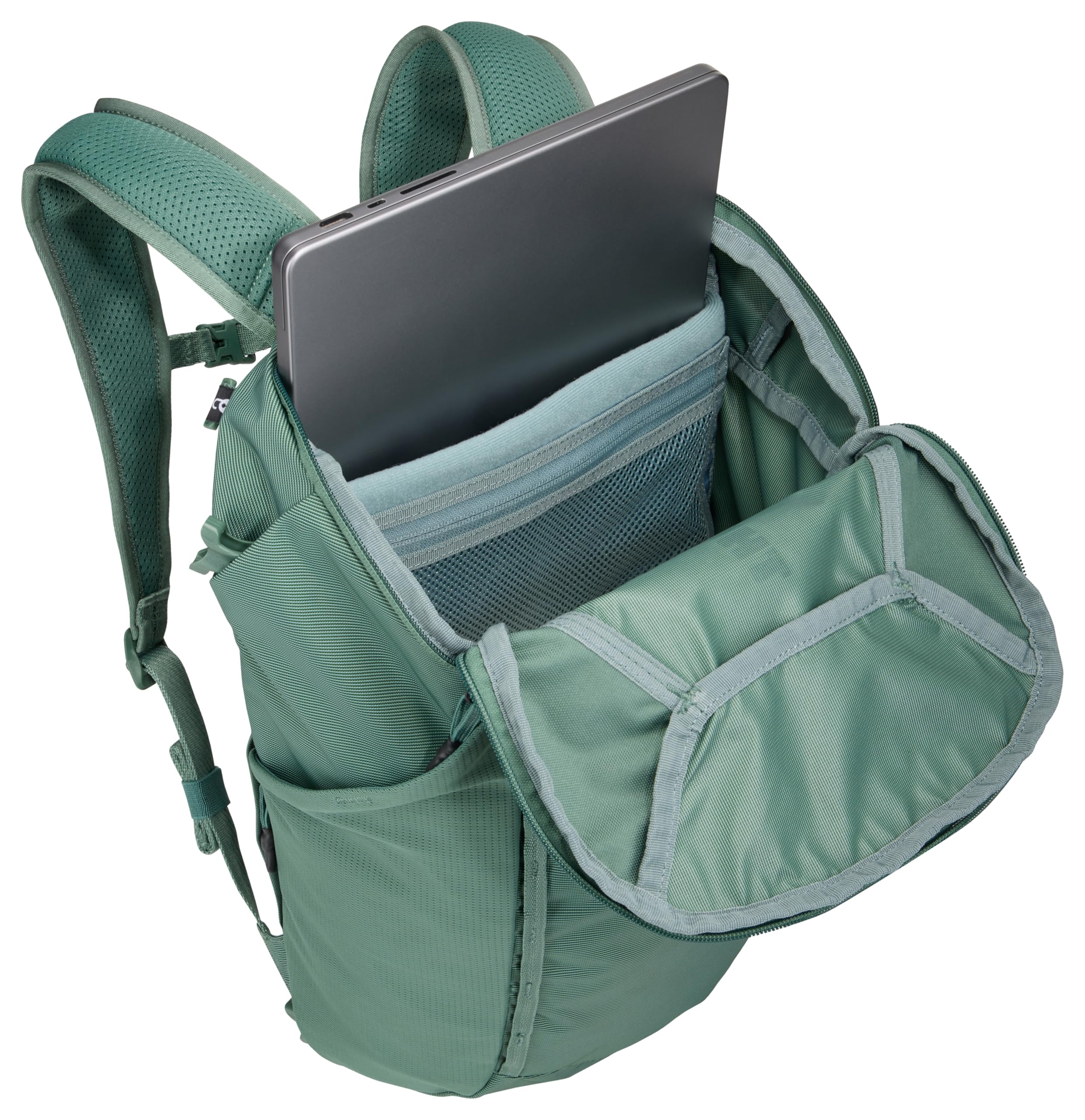 Thule Landmark 60 - damski plecak podróżny, 55 cm, Hazy Green, 60L