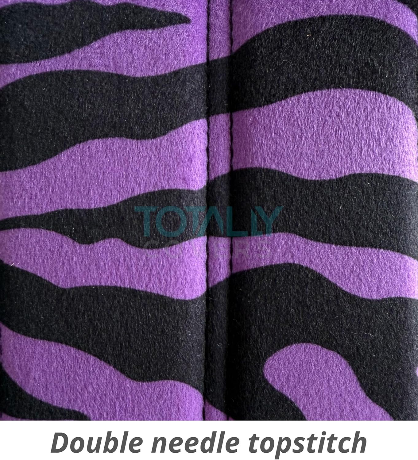 Totally Covers Animal Print Car Seat Covers: Purple Zebra - Semi-Custom Fit - Front - Will Make Fit Any Car/Truck/Van/RV/SUV (30 Prints)