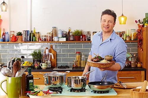 Miniatura 5 de Tefal Jamie Oliver - Sartén antiadherente de acero inoxidable (9.4 in, 9.4 in)