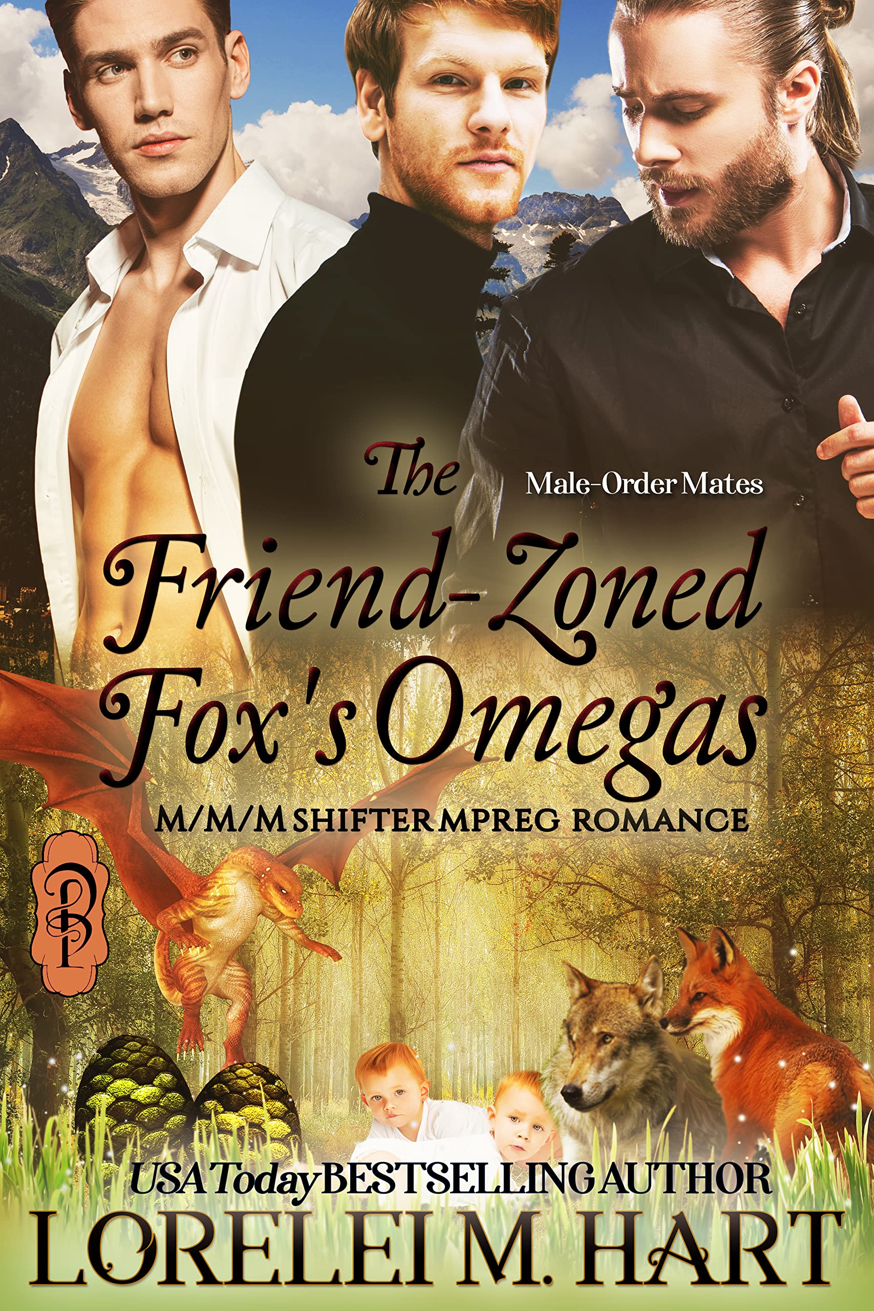 The Friend-Zoned Fox's Omegas: M/M/M Shifter Mpreg Romance (Male-Order Mates Book 11)