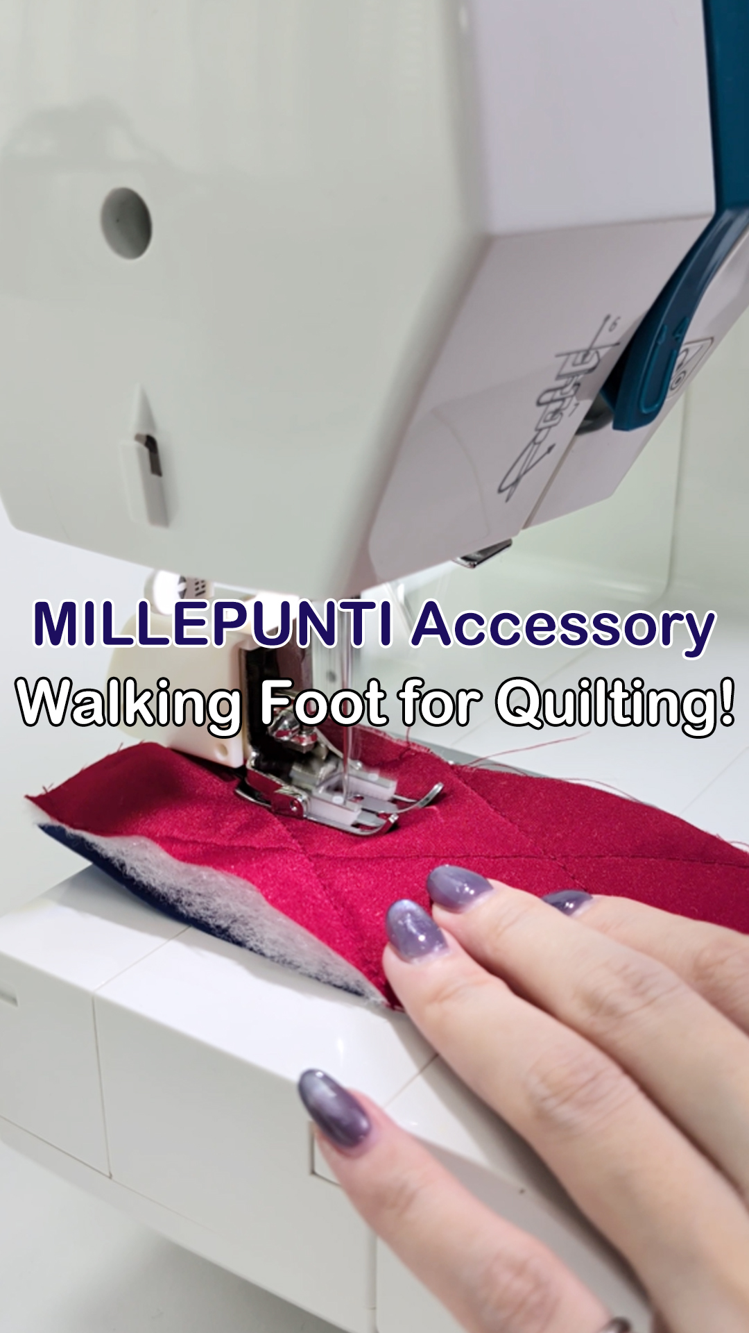 MILLEPUNTI Pie Prensatelas Walking Foot para Máquinas de Coser miniatura 7