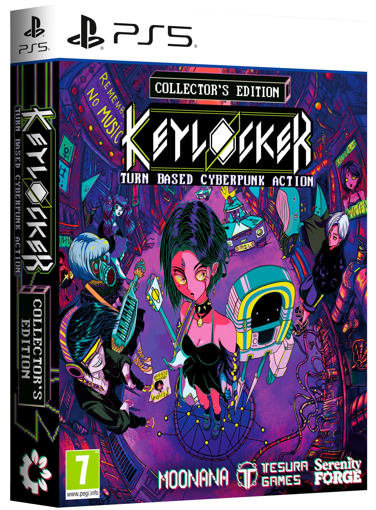 Keylocker | Turn Based Cyberpunk Action Collector's Edition (PEGI Import)