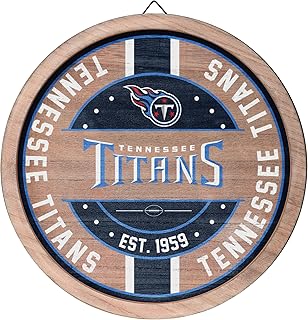 FOCO テネシータイタンズ NFL 木製バレルサイン