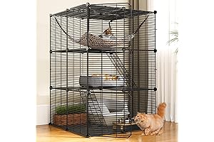 YITAHOME Cat Cage for Indoor Cats and Small Animals