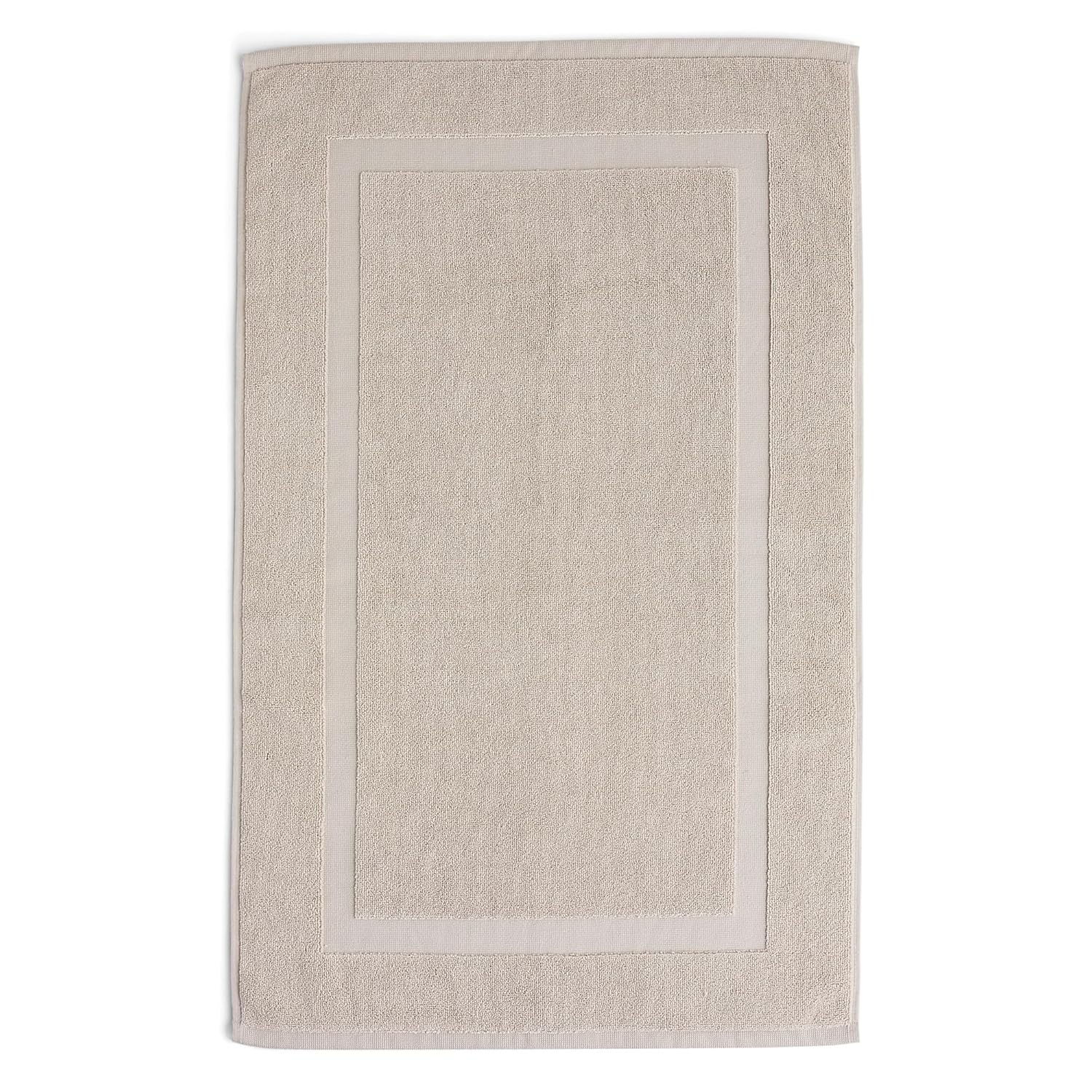 Preston Lane Douro Bath Mat 100 Cotton Plush Absorbent Quick-Dry Bathroom Rug Hotel-Quality Floor Mat for Shower or