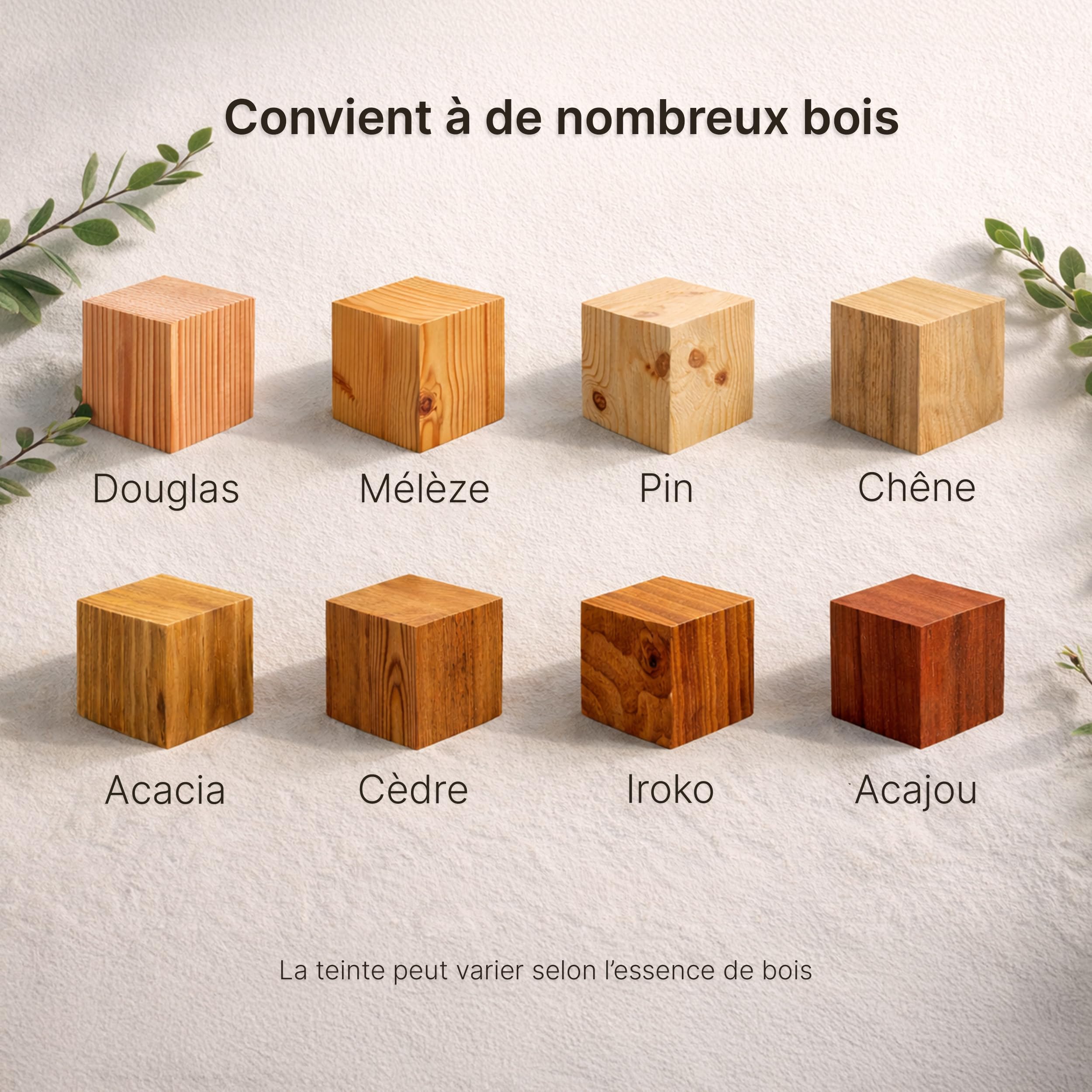 CAIRCON Saturateur bois aux huiles naturelles pour chalet, terrasse, bardage douglas, pin - 10L