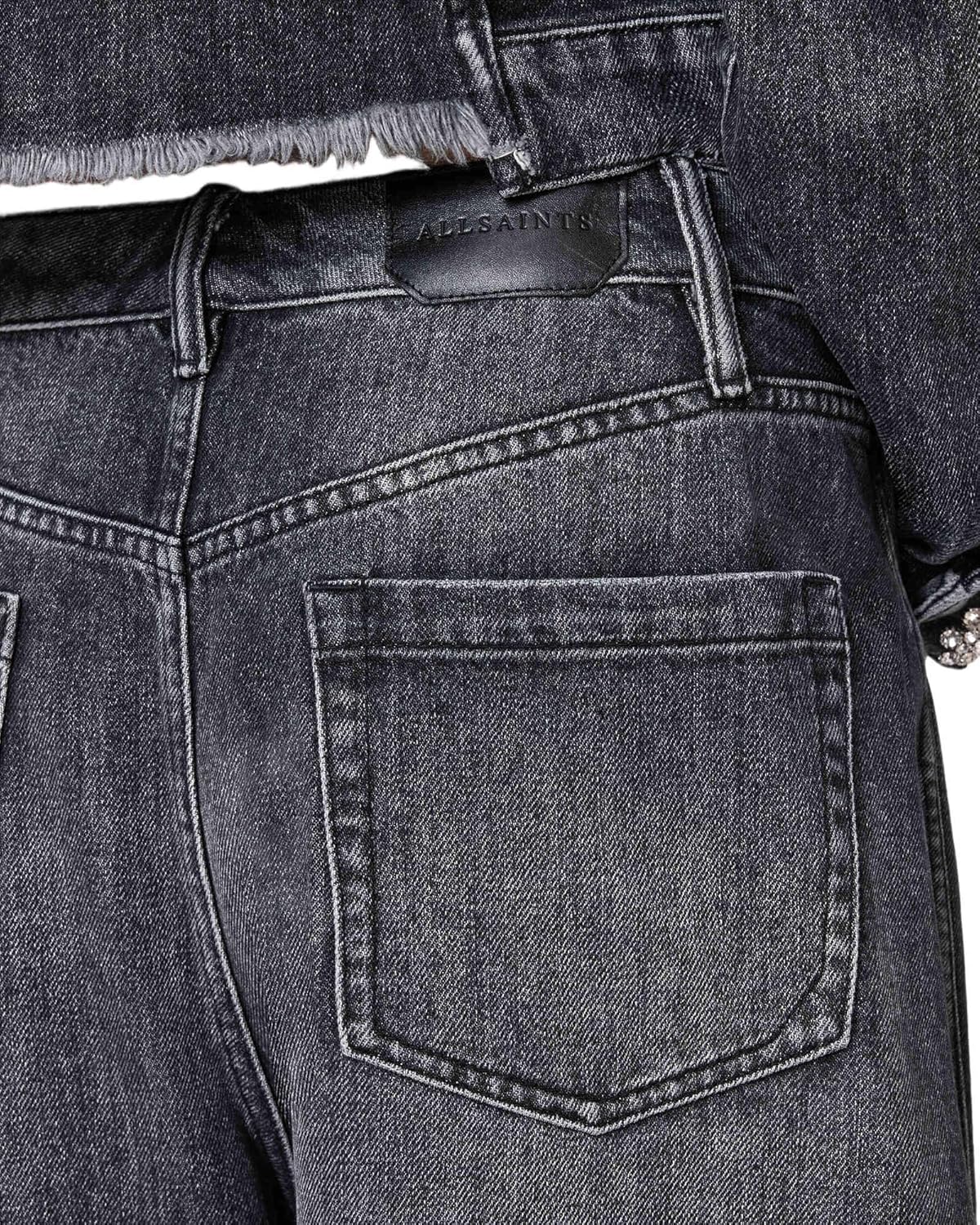 AllSaints Women's Carter Barrel Jean