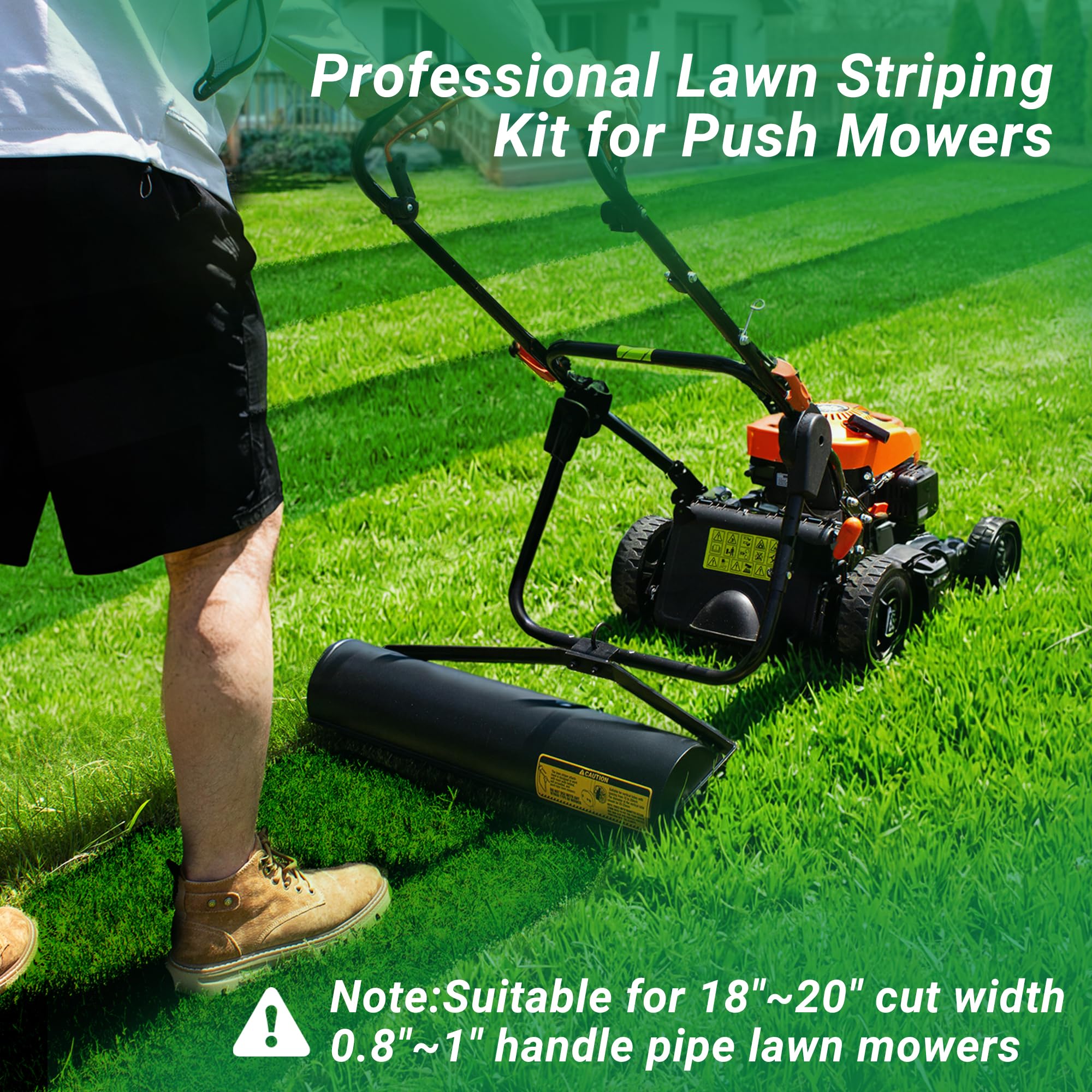 Lawn Striping Kit - Create Ballpark Stripes! -2 Lawn Striping Kit - Create Ballpark Stripes! -2