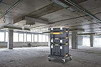 Vista 7 de DEWALT TSTAK 2.0 con 2 cajones poco profundos