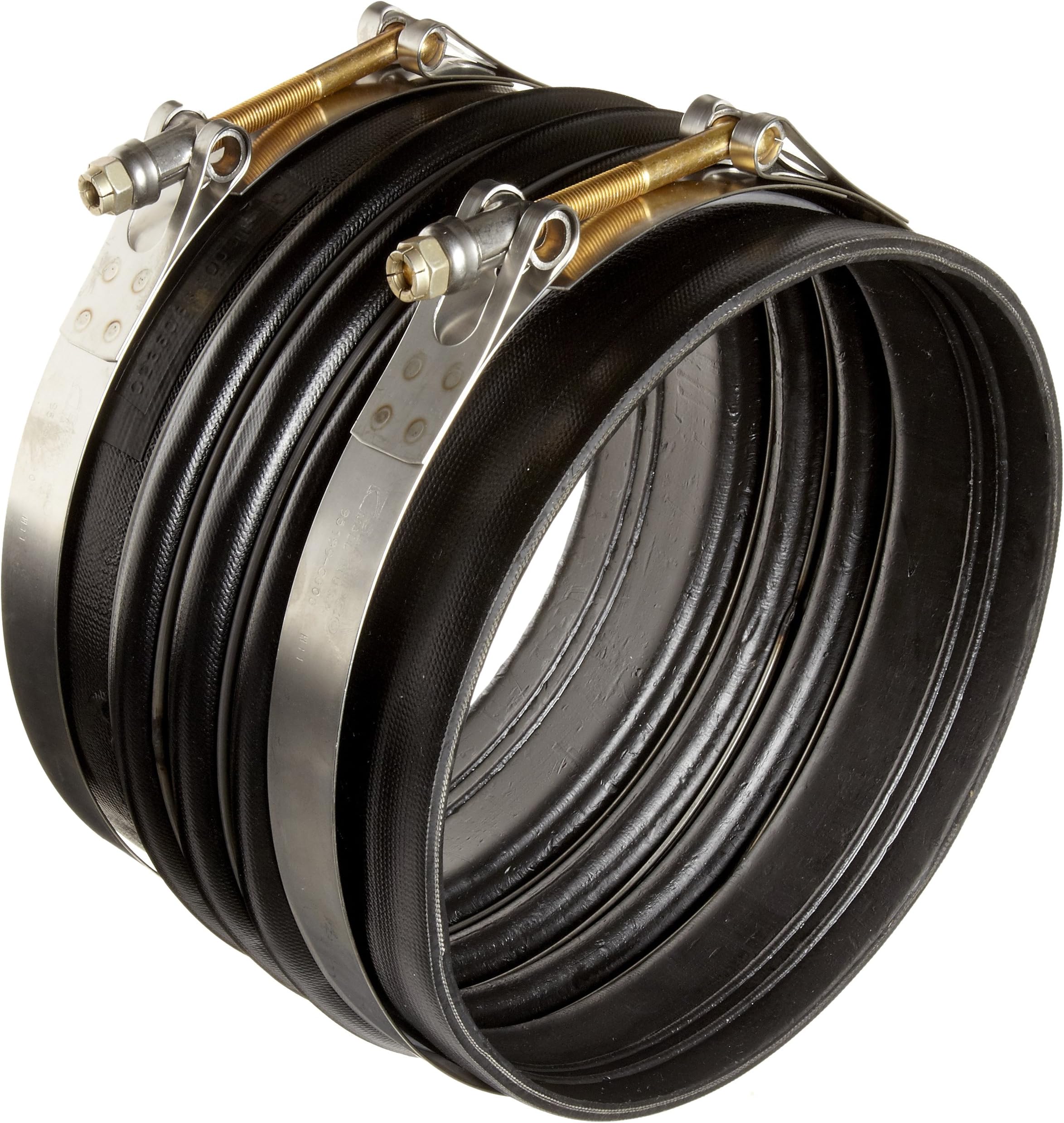 Flexicraft SLV Rubber Flexible Coupling, 8" ID x 7" Length