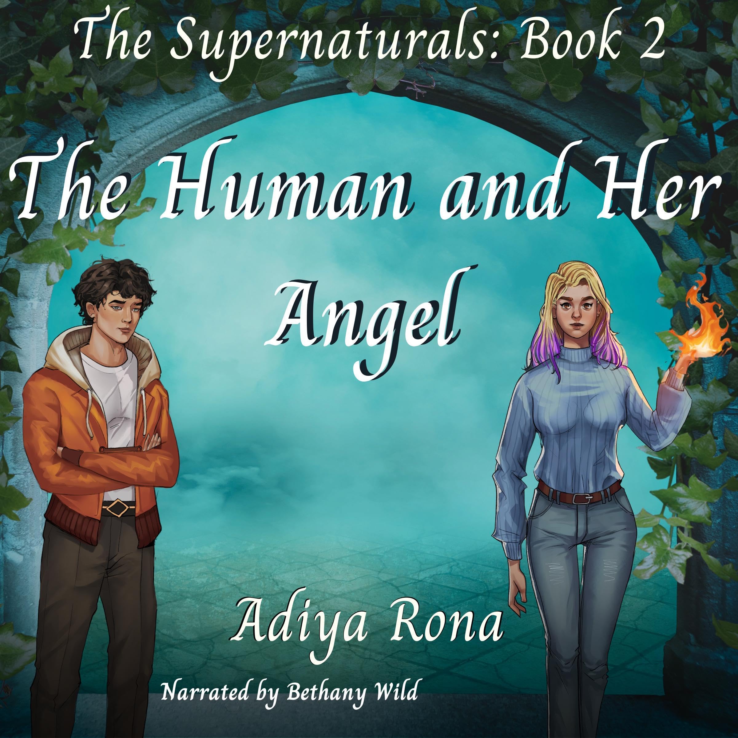 Cover art for The Human and Her Angel