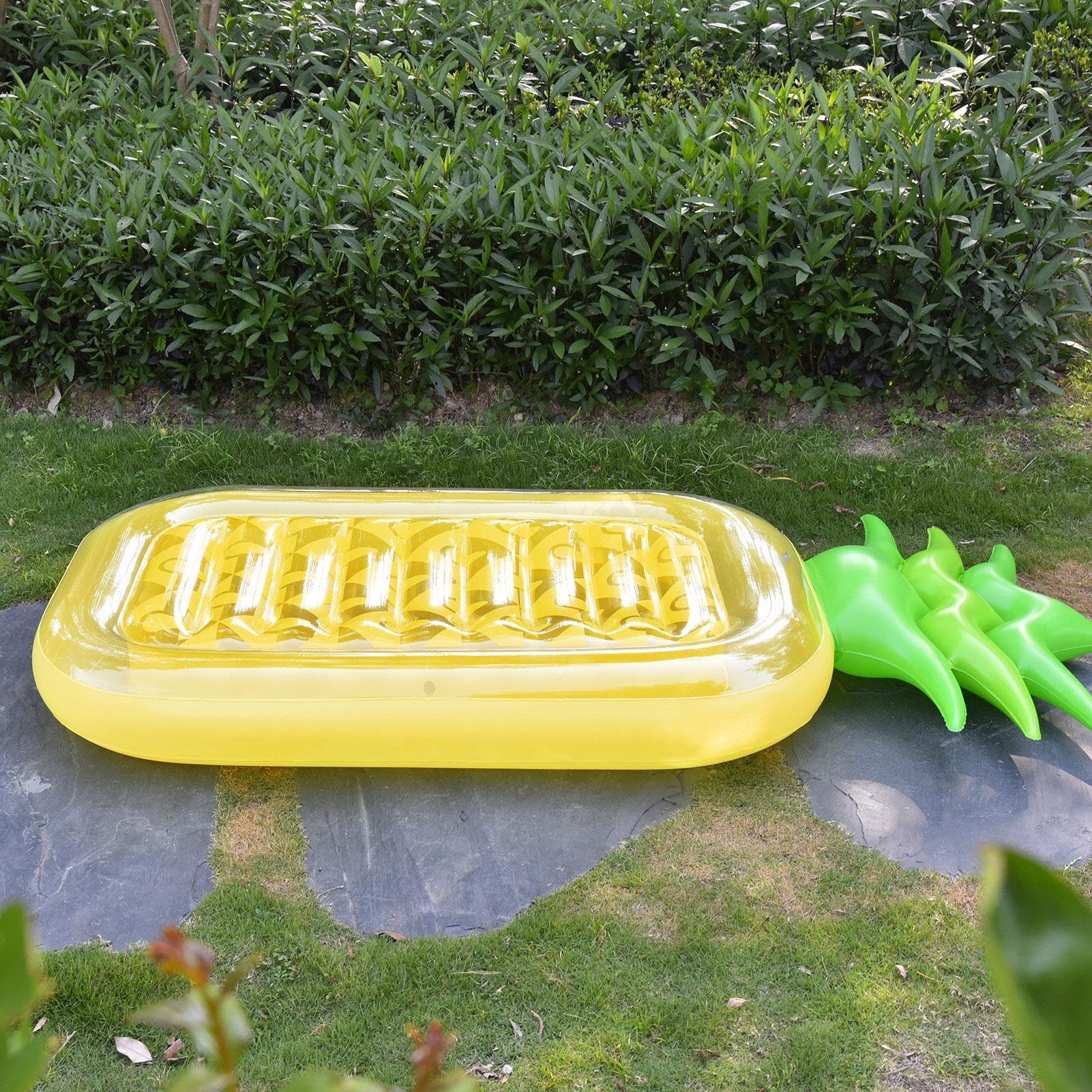 Flotadores inflables para piscina de piña – Balsas flotantes, Grand