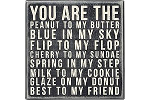 Primitives by Kathy Paulownia Wood Box Sign