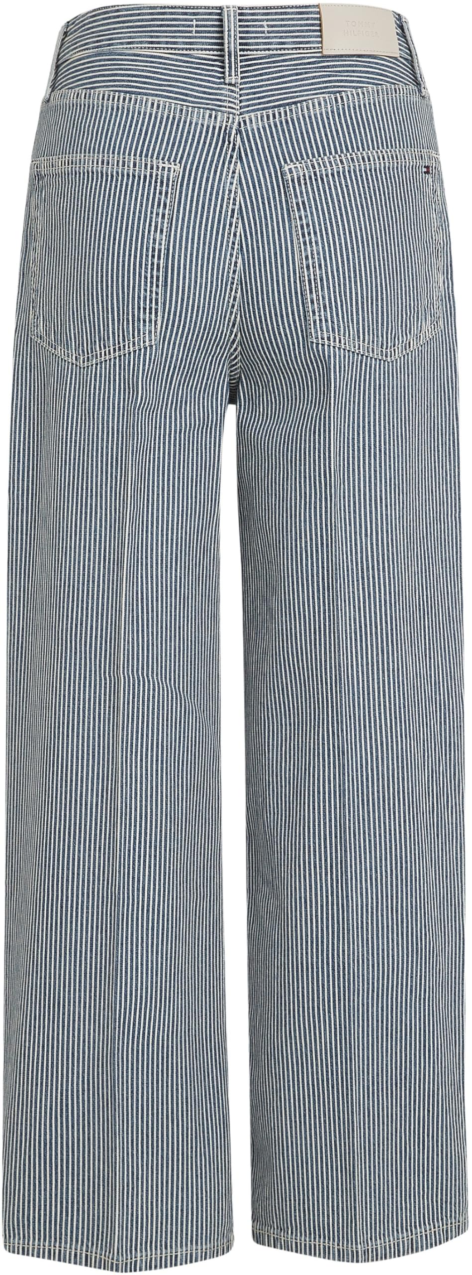Tommy Hilfiger Donna Jeans Wide Leg Vita Alta