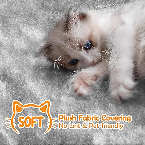 Miniatura 7 de YAHEETECH - Árboles para gatos de varios niveles 79 in con postes de rascador cubiertos de sisal, perchas de peluche y condominio para gatos, gatos