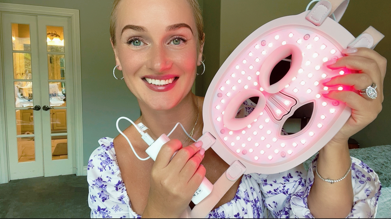 Experience the benefits of red light therapy! #skincare #redlighttherapy