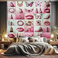 Vista 84 de Ambesonne Tapiz de isla tropical, olas del océano en la playa de Seychelles al atardecer horizonte, decoración de tela para colgar en la pared