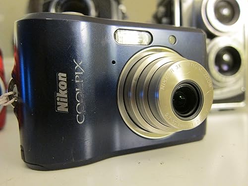 Miniatura 2 de Nikon Coolpix L18 - Cámara digital de 8MP con zoom óptico 3x (azul marino)
