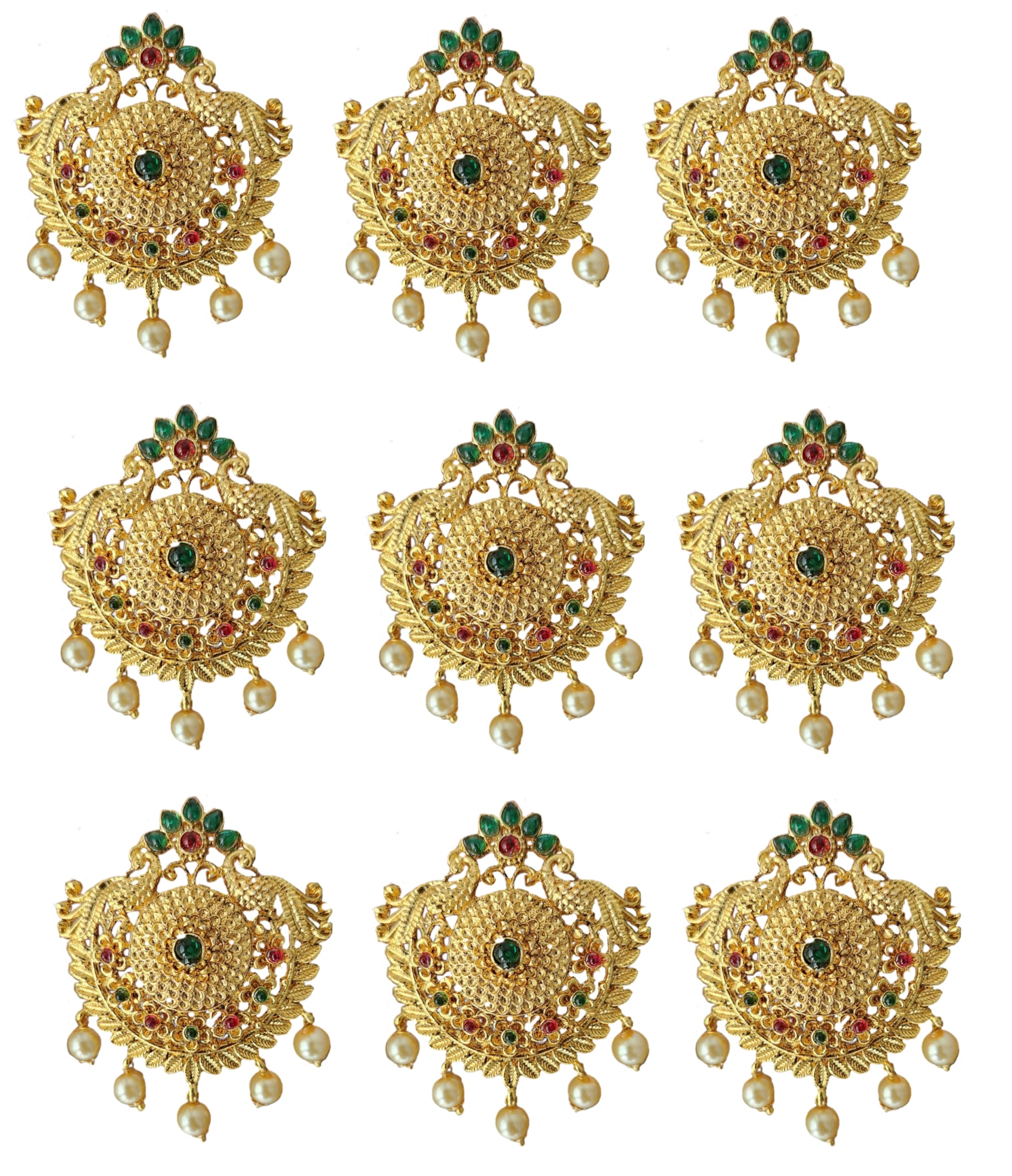 Arnavira® Gold Plated Antique Hair Jewelery Choti Jadai Billai,Hair Brooch With Hook Temple Jadai Wedding Bridal Jewellery (B0BWJGZ5WP) Amazon Price History, Amazon Price Tracker