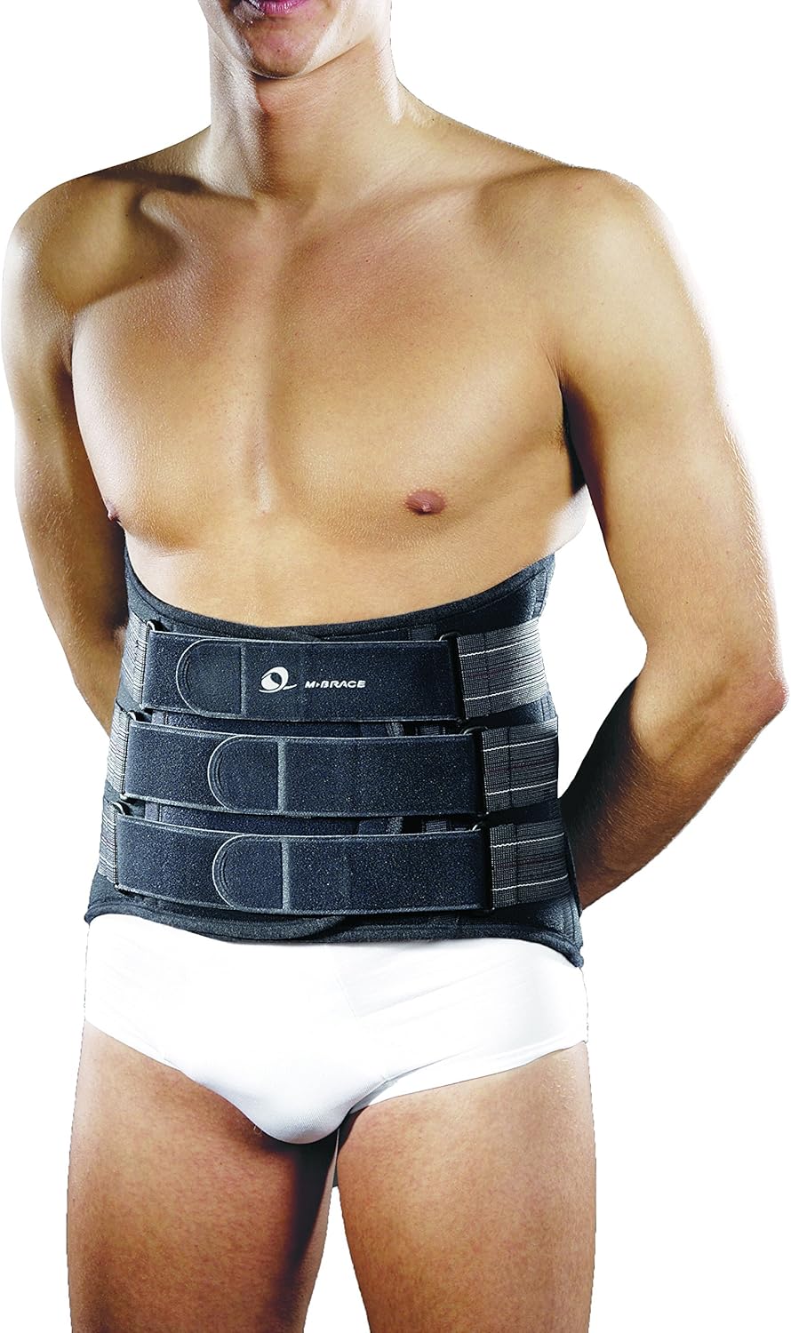 Lumblock Back Brace, Lumbar Support Back, Abdominal Support Binder, Back Pain Relief, Back Brace, Back Support Grey, Medium