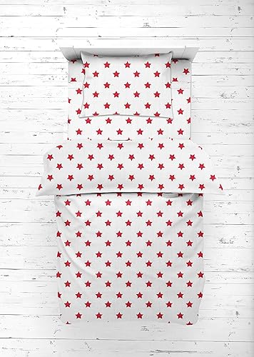 Miniatura 20 de Bacati - Juego de sábanas de muselina Ikat Stars de 3 piezas para niñas pequeñas, 100% algodón, incluye sábana bajera, sábana superior y funda