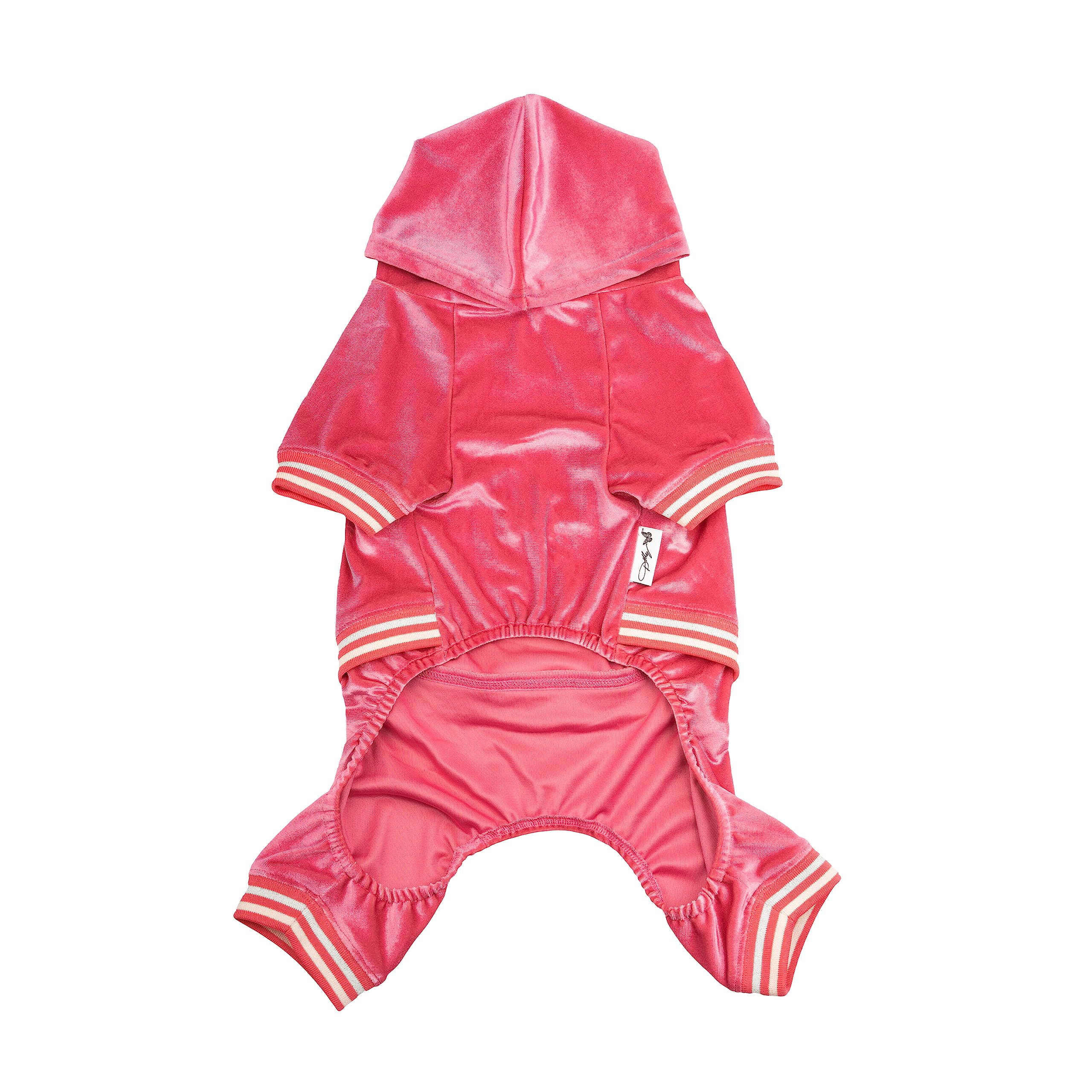 Doggy Parton Dolly Rhinestone Track Suit for Dogs - Medium