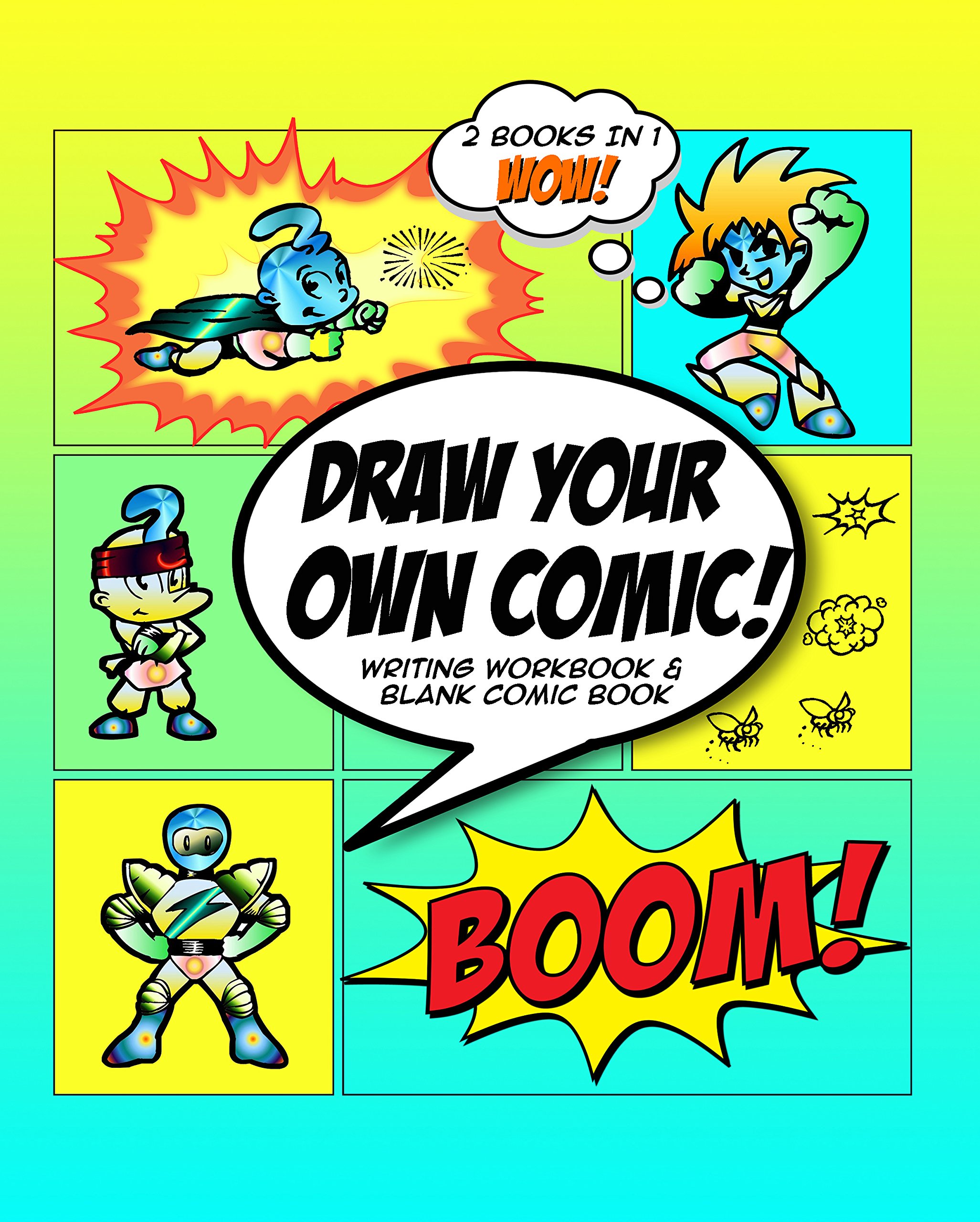 Buy Draw Your Own Comic: How to Write A Graphic Novel with Blank Comic ...