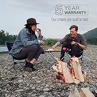 Vista 6 de Helinox Chair One Original - Silla de camping ligera, compacta y plegable, bandana arcoíris