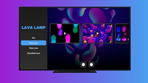 Lâmpada de Lava Serenidade: Lâmpada de Fluidos Virtuais & Lâmpadas de Cor Lava Abstratas Coloridas