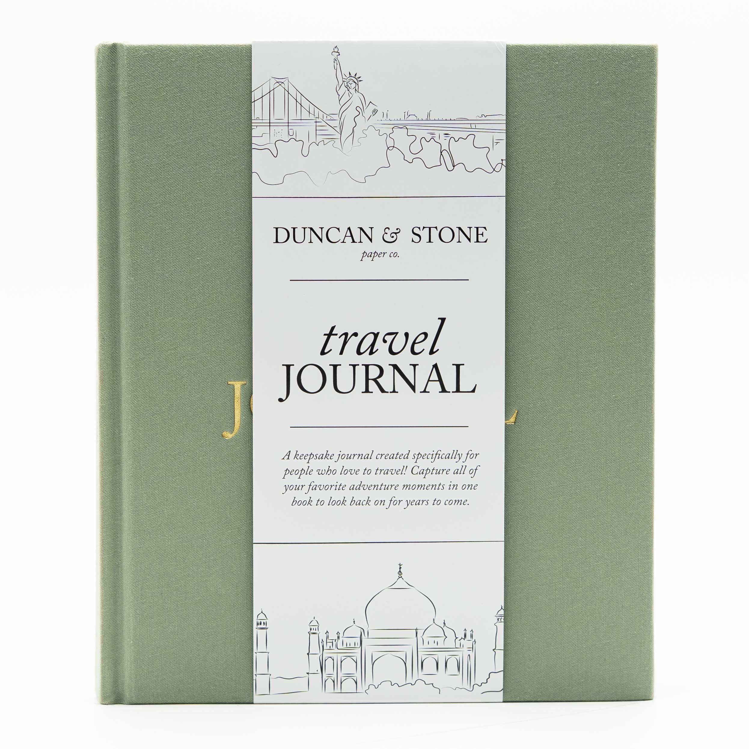 Duncan & Stone Elegant Travel Journal