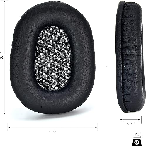 Miniatura 4 de B450-XT Mod Kit almohadillas para los oídos + espuma de micrófono, almohadillas de repuesto defean compatibles con auriculares VXI BlueParrott