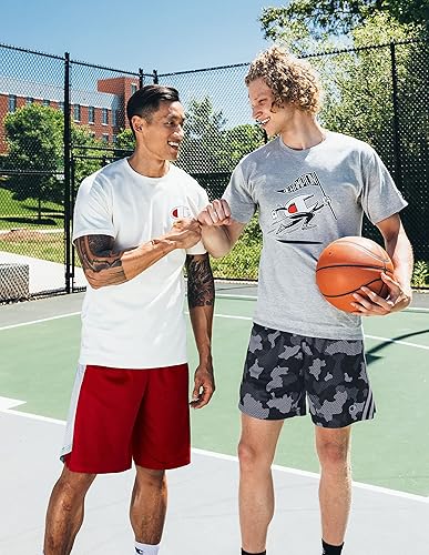 Miniatura 4 de Champion Men's Shorts, Lacrosse Mesh Gym Shorts for Men, Men's Athletic Shorts, 9"