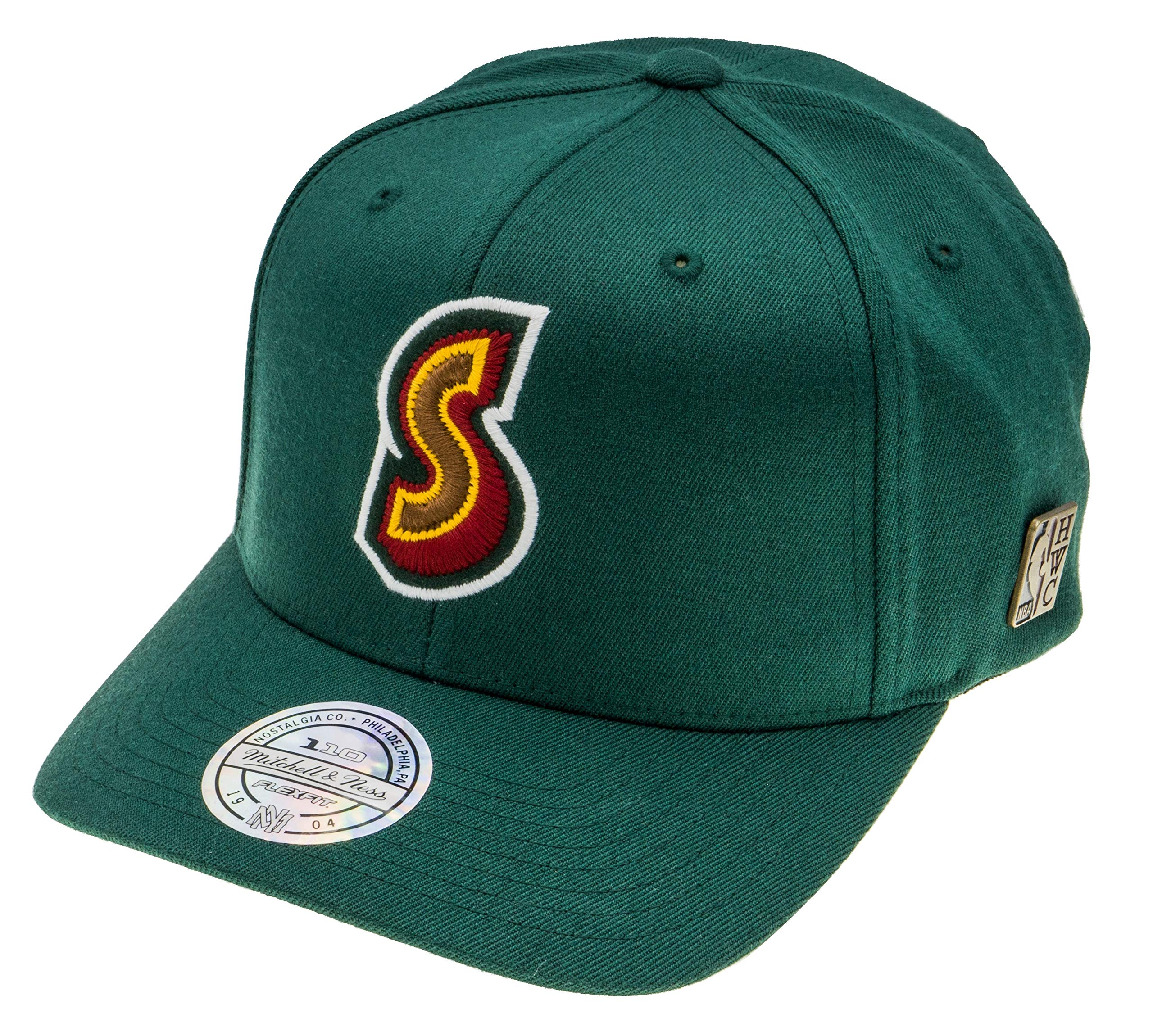 Mitchell & Ness Men's Seattle Supersonics - Green Nba Seattle Supersonics Snapback Cap Green