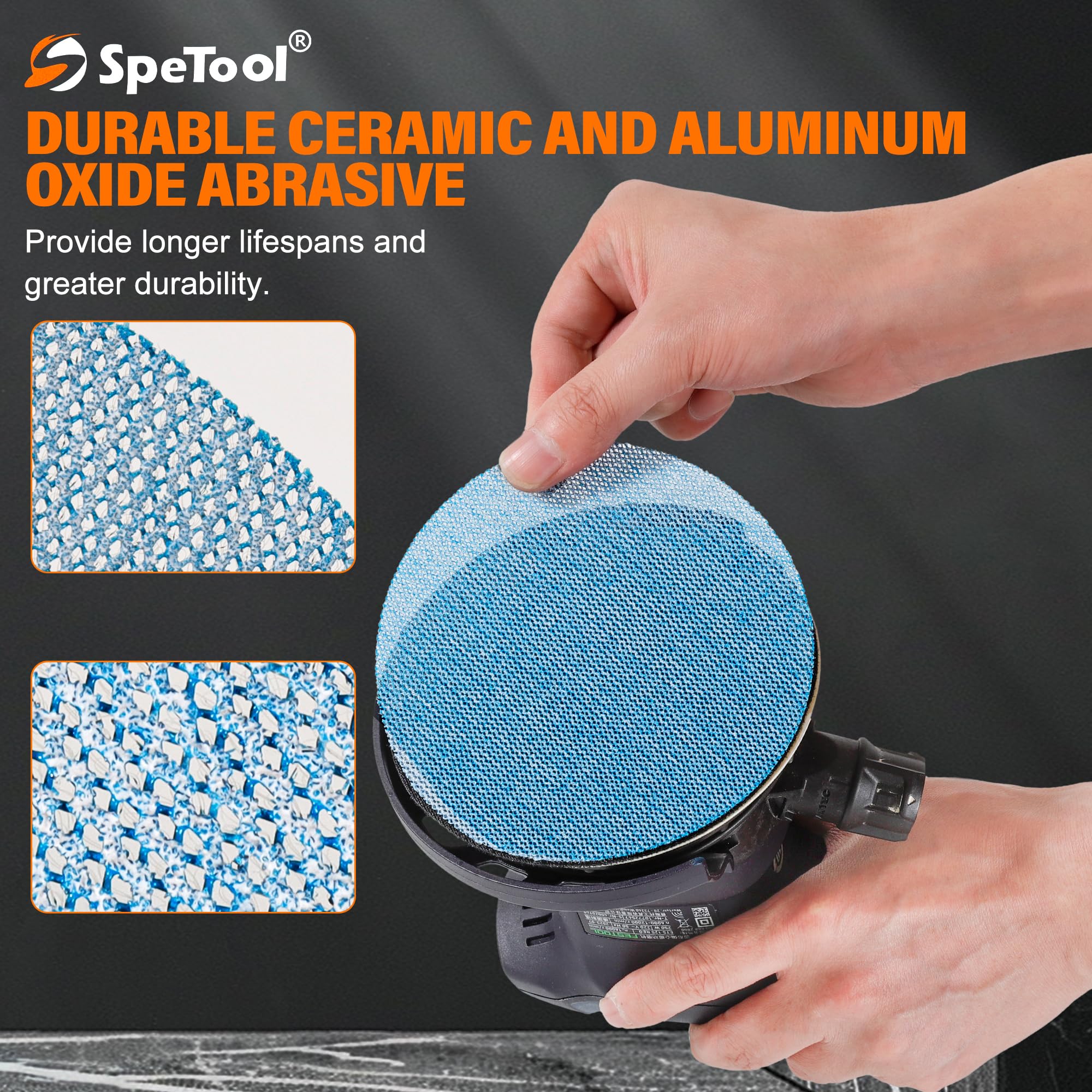 Carta Vetrata Senza Polvere - 30 Pezzi, Grana 80-400, Per Legno, Metalloo E Cartongesso, 150 Mm - Foto 7