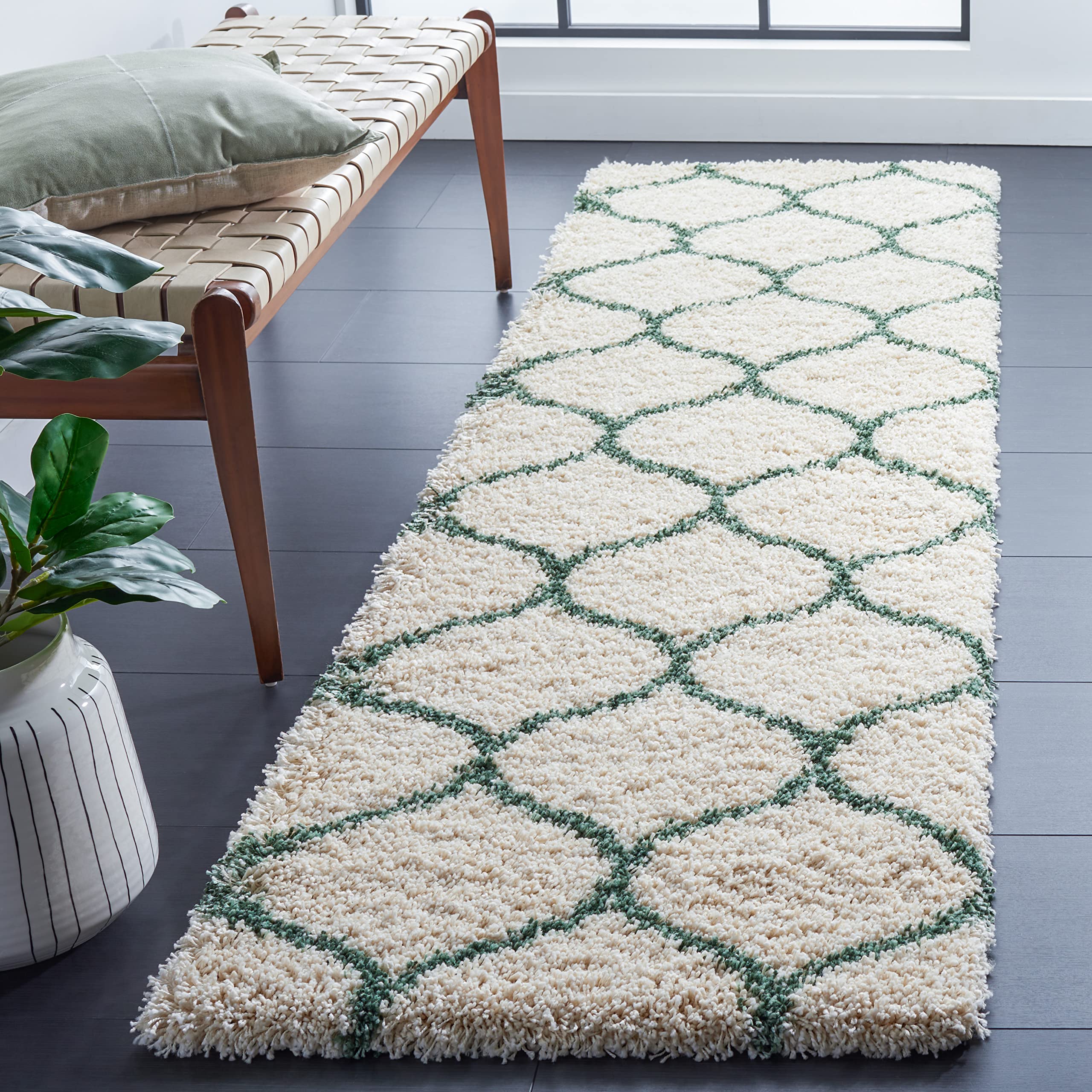 SAFAVIEH Hudson Shag Collection Runner Rug - 2'3