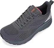 Men's Wide Cushioned Supportive Road Running Shoes | Wide Toe Box | Rubber Outsole