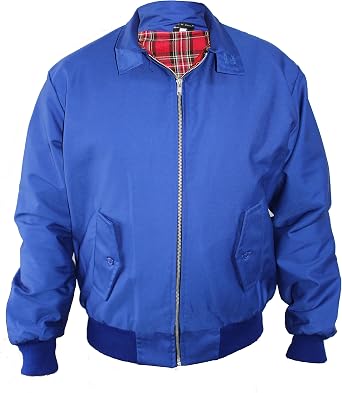 Harrington Jacket Classic/Retro/Mod/Scooter by SKYTEXUK, 10 colours, sizes XS - 8XL
