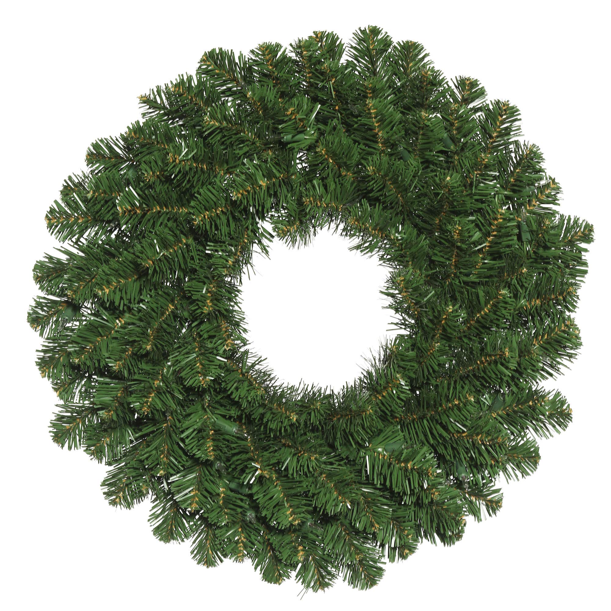 Vickerman 96" Oregon Fir Artificial Wreath, Unlit - Faux Holiday Wreath - Indoor Seasonal Home Wall Decor