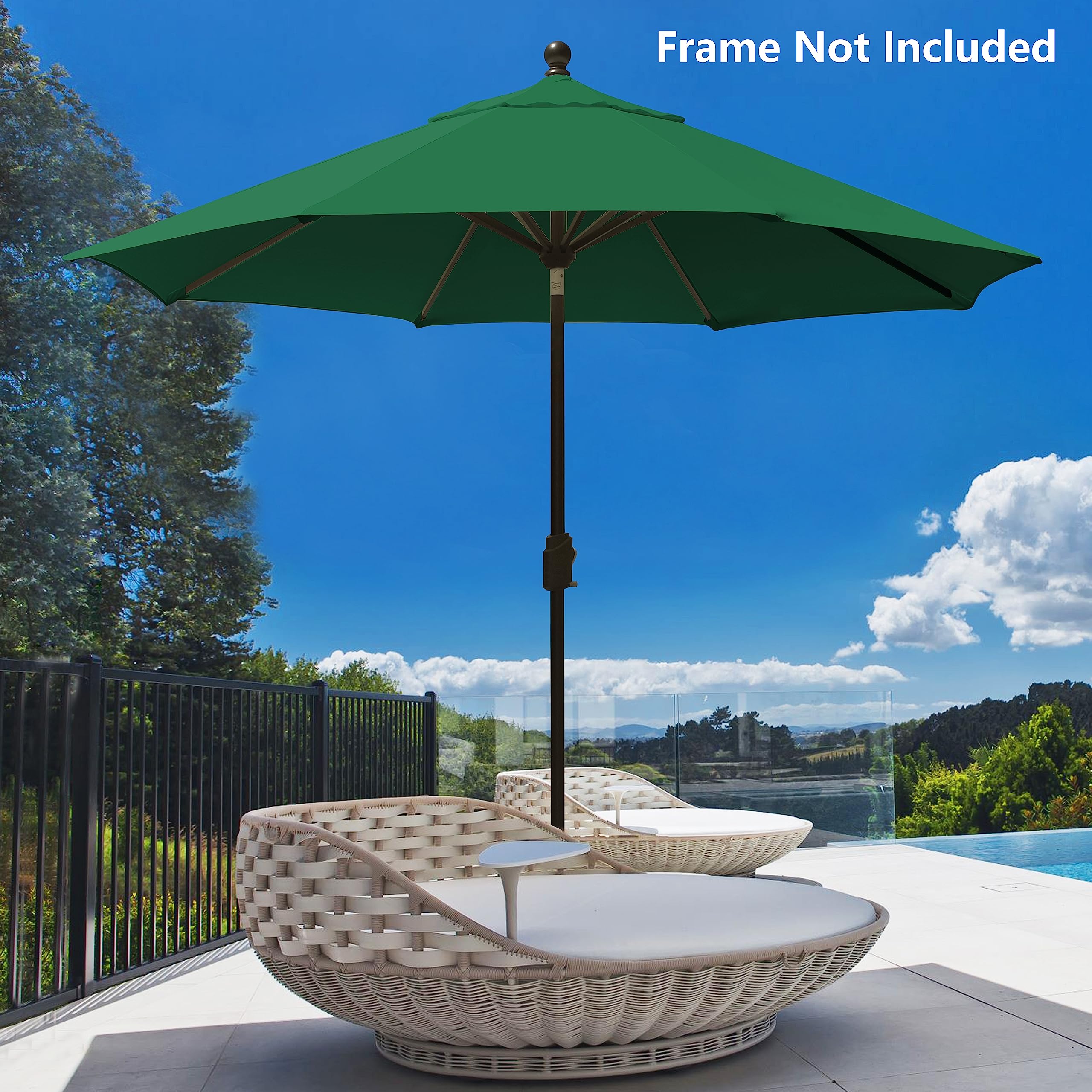 13 ft shade patio umbrellas Shademaker Polaris 13-Foot Square Outdoor Cantilever Umbrella  Integrated  Lighting Tilt & Rotation