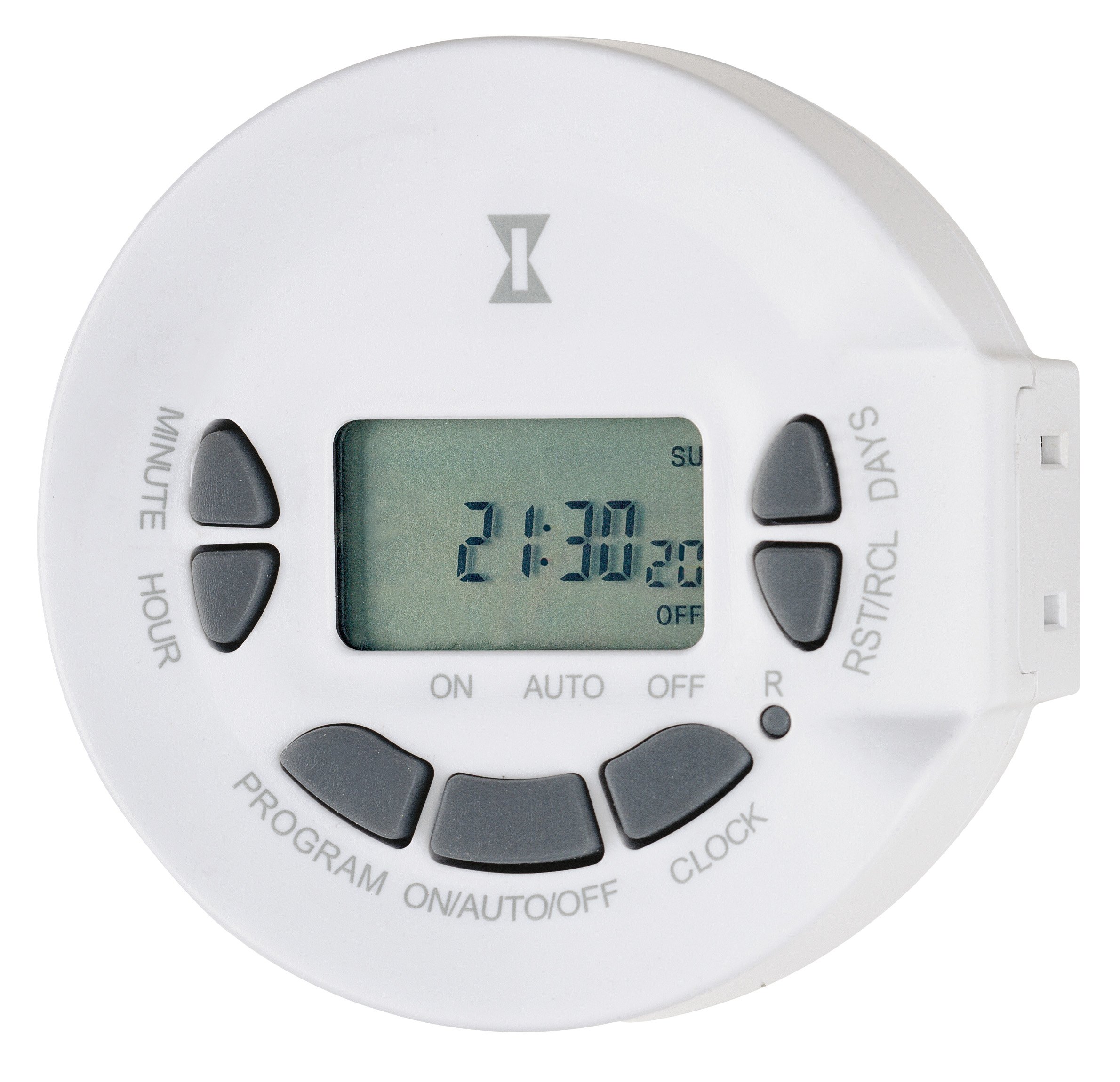 Intermatic 8.3 Amp Seven Day Indoor Digital Timer, White