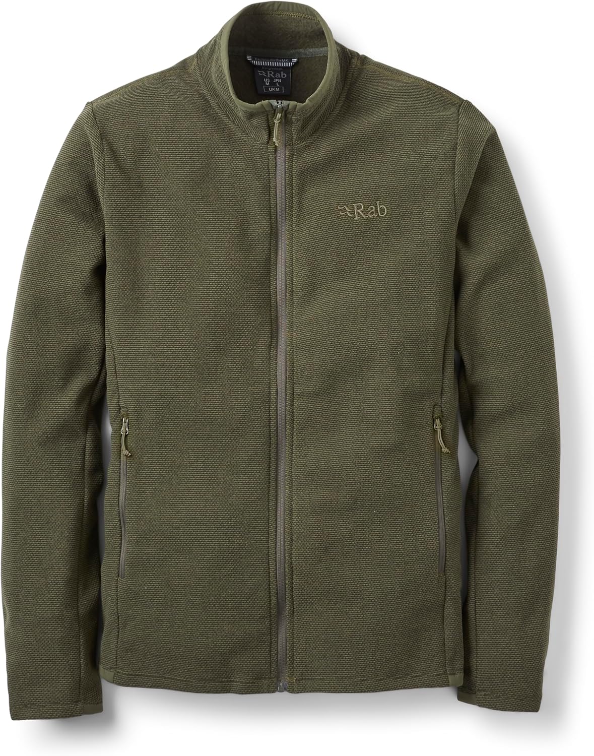 Rab Men's Stavel Jacket - Warm Midweight Fleece Coat for Hiking, Climbing, & Skiing
