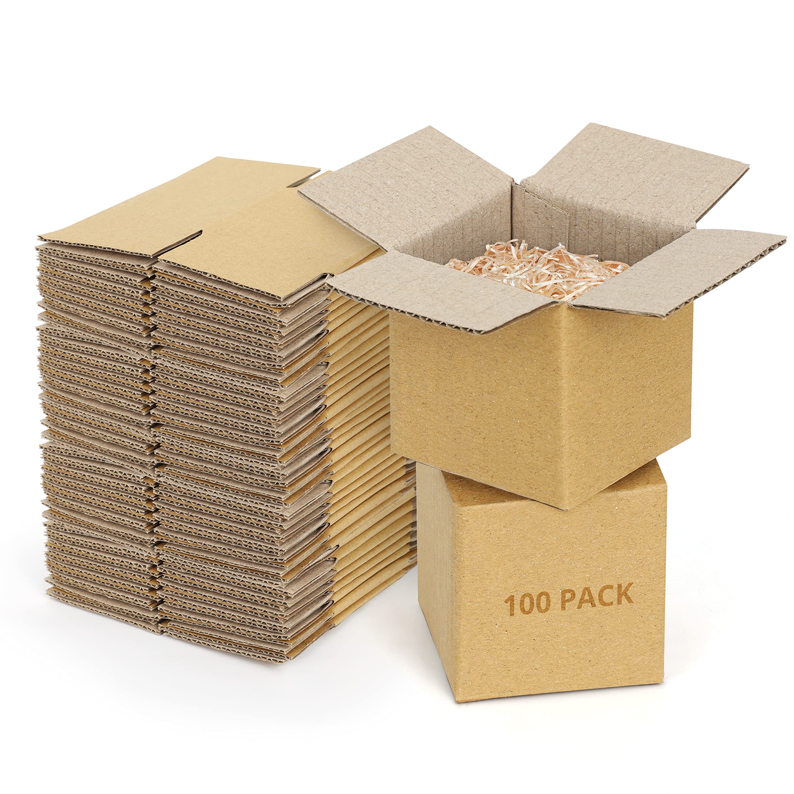 Wall-D 3 Ply Corrugated Box (100 Pack) Shipping Packing Brown Carton Boxes 3 x 3 x 3 inch - Multipurpose Storage Box for Courier E- Commerce Gift Packaging 8 x 8 x 8 cm (B09N9NV2C1) Amazon Price History, Amazon Price Tracker