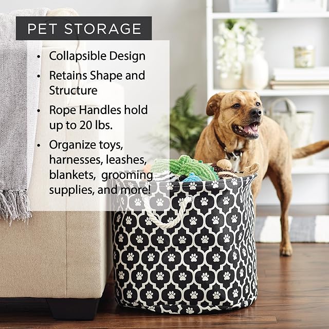 Foto 7 de 8 de Bone Dry DII - Cesta de Almacenamiento para Juguetes de Mascota, para decoración del hogar y Uso Diario