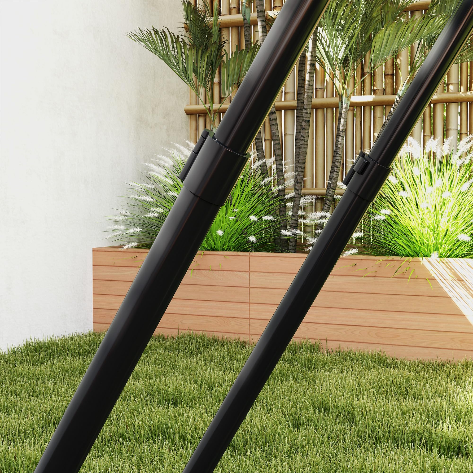 HOMCOM Rebounder Pieghevole e Regolabile da Esterno per Calcio, Baseball e Pallavolo, Rete da Calcio in PE, Metallo e Tessuto Oxford, 128x118x108-120 cm, Nero