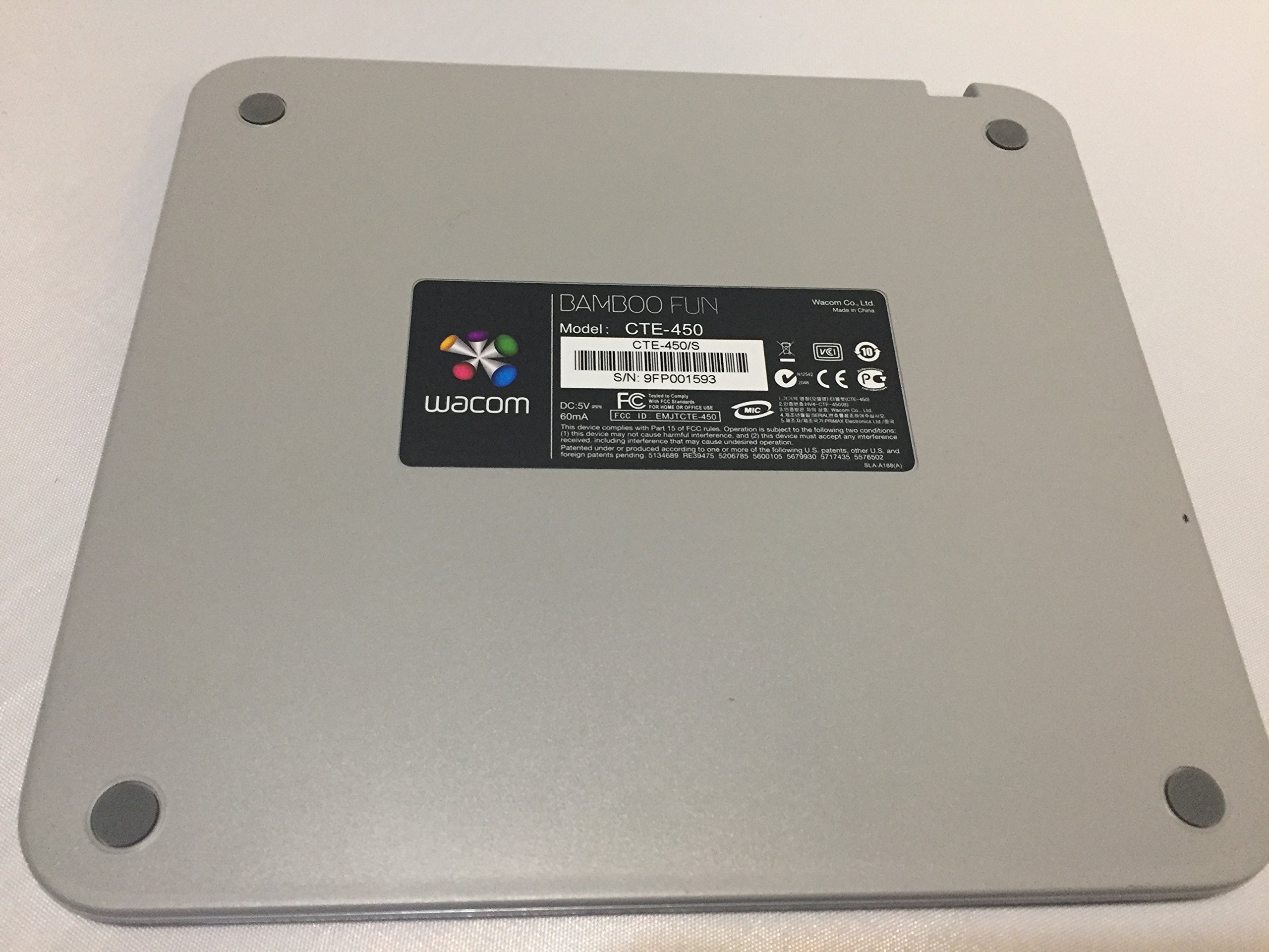 Amazon.co.jp: Wacom Bamboo Fun CTE-450/S0 : パソコン・周辺機器