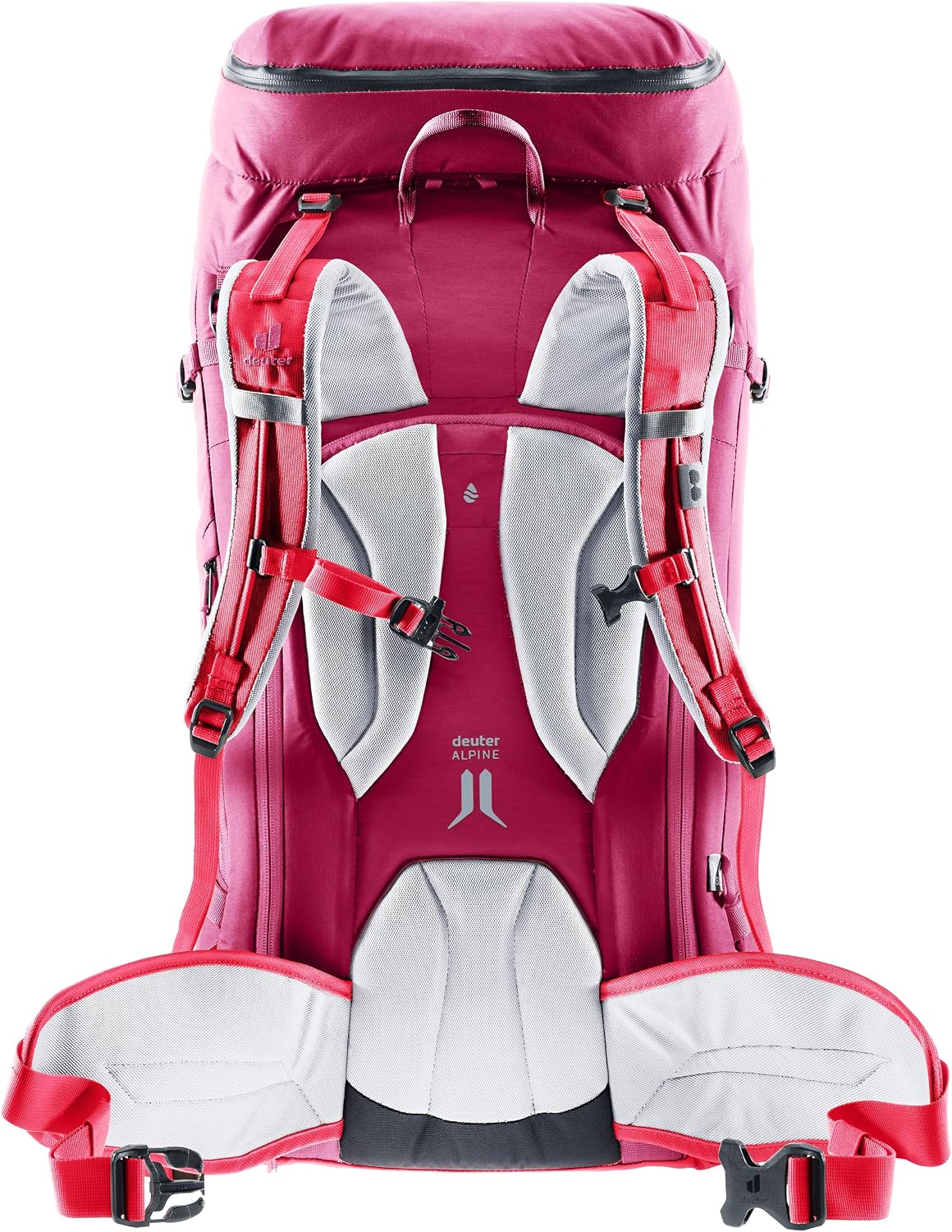 Deuter Women's Freescape Pro 38+ SL Ski Tour Backpack - Ruby-Hibiscus